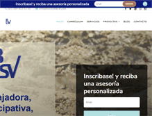 Tablet Screenshot of bluciasalazar.com
